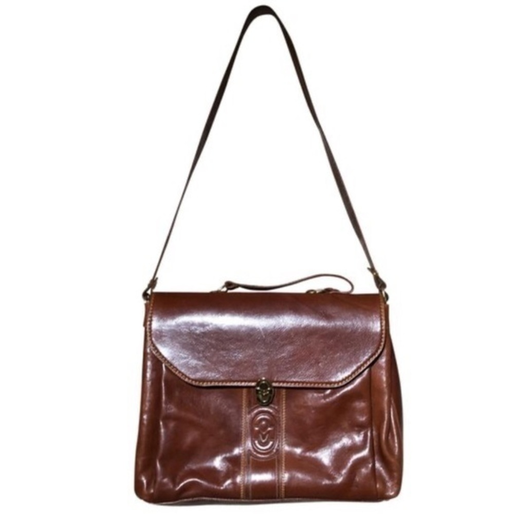 Marino Orlandi Travel Career Leather Brief